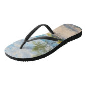 Kustbries Fijne Kunst Strandprint Teenslippers (Schuin)