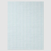 Kustbries Streep - Aqua Blauwe Tissuepapier (Voorkant)
