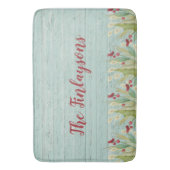 Kustbroodje kerstbal badmat (Voorkant Verticaal)