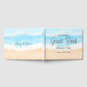 Kustbruiloft Ocean Waves Gastenboek (Volledig)