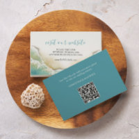 Kustbruiloft Website Tussenkaart Turquoise Blue