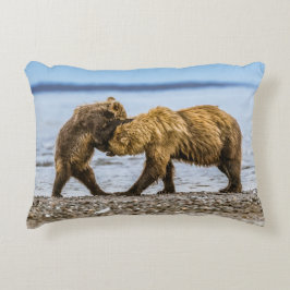 Kustbruine beren accent kussen