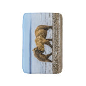 Kustbruine beren badmat (Voorkant Verticaal)