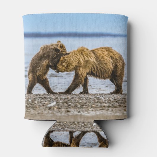 Kustbruine beren blikjeskoeler (Achterkant)