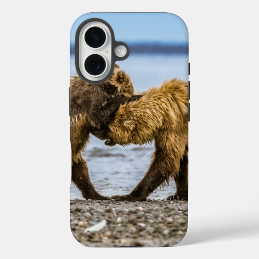 Kustbruine beren Case-Mate iPhone case (Achterkant)
