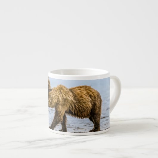 Kustbruine beren espresso kop (Voorkant rechts)