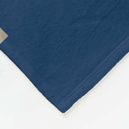 Kustbruine beren fleece deken (Hoek)