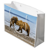 Kustbruine beren groot cadeauzakje (Achterkant Gekanteld)