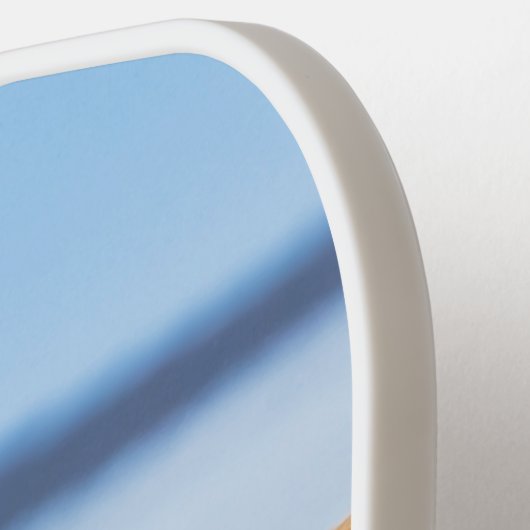 Kustbruine beren pickleball paddle (Links Detail)