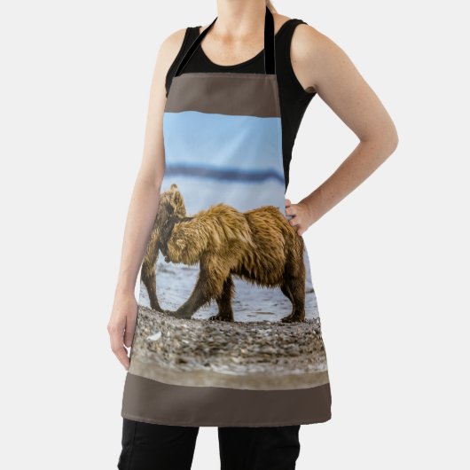 Kustbruine beren schort (Insitu)