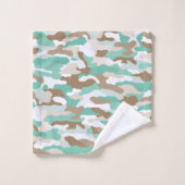 kustcamouflage bad handdoek (Wasdoekje)