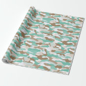 kustcamouflage cadeaupapier (Uitgerold)