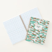 kustcamouflage notitieboek (Binnen)