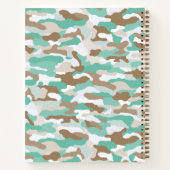 kustcamouflage notitieboek (Achterkant)