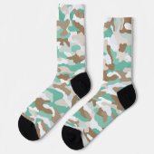 kustcamouflage sokken (Links)