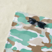 kustcamouflage strandlaken (In situ)