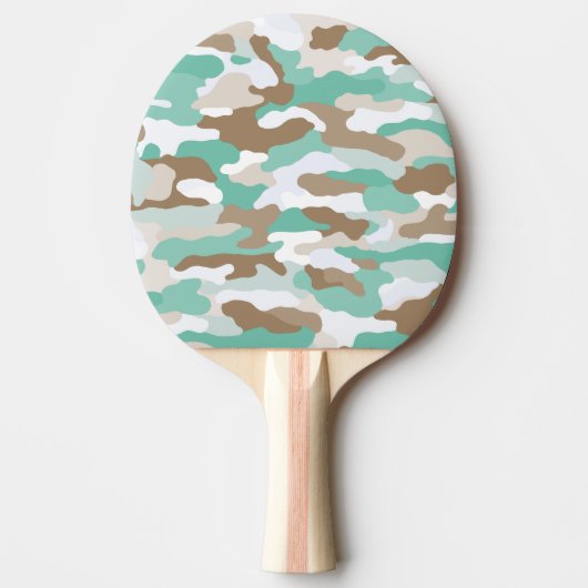 kustcamouflage tafeltennisbatje (Voorkant)