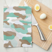 kustcamouflage theedoek (Quarter Fold)