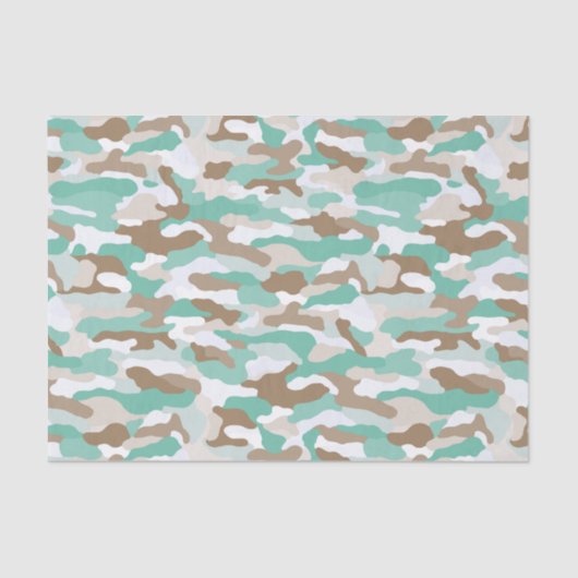 kustcamouflage tissuepapier (Voorkant)