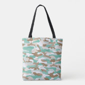 kustcamouflage tote bag (Achterkant)