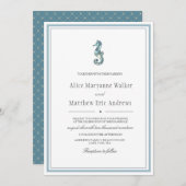 Kustcharm | Uitnodiging tot weddenschappen (Voorkant / Achterkant)