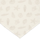 Kustcharme Zandige Taupe Tafelkleed (Gekanteld)