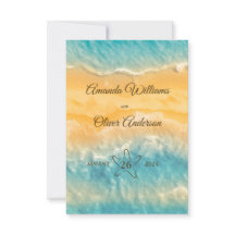 Kustchic gouden zand turquoise klassieke bruiloft