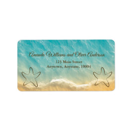 Kustchic gouden zand turquoise water bruiloft etiket