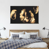 kustchimps canvas afdruk (Insitu (Slaapkamer))