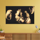 kustchimps canvas afdruk (Insitu (Woonkamer))