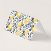 Kustcitrus Elegance Trouwplaats Kaart (Achterkant)