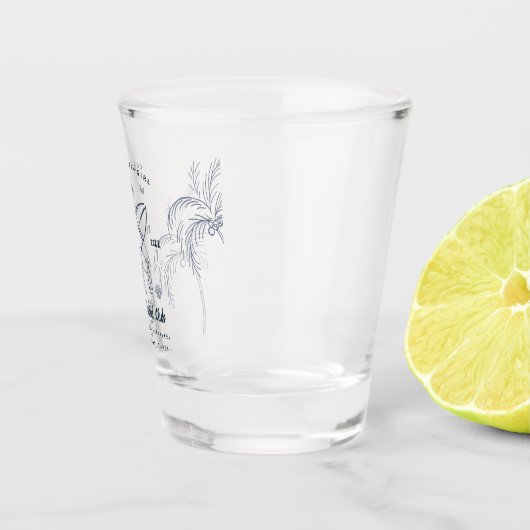 Kustcowgirl Bachelorette Favor Shot Glas (Rechts)