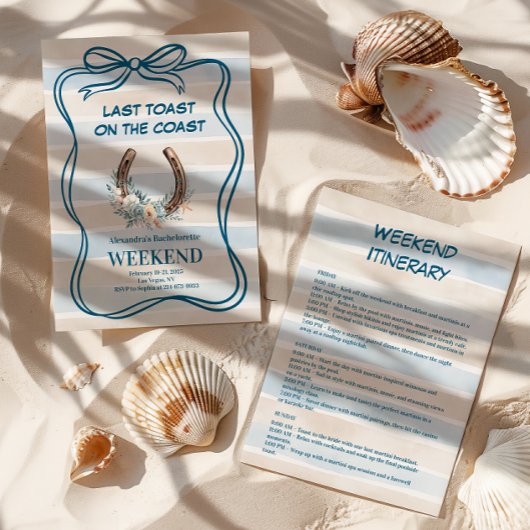 Kustcowgirl Bachelorette Kaart