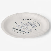 Kustcowgirl Bachelorette Papieren Bordje (Gekanteld)