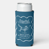 Kustcowgirl Bachelorette Party Weekend Koozie (Seltzer Voorkant)