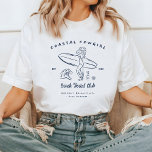 Kustcowgirl Bachelorette T-shirt<br><div class="desc">De perfecte bachelorette shirten voor uw hele bruidsfeest! De perfecte manier voor uw bemanning om alle aandacht overal te krijgen u en uw meiden gaan! Kan worden aangepast voor bruidsmeisjes, groomsman, moeder van de bruid, enz. Het is ' kust' maar met een Texaanse flair. Het is die combinatie van de...</div>