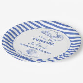 Kustcowgirl Bachelorette weekend gedrukt Papieren Bordje (Gekanteld)