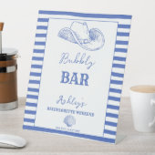 Kustcowgirl Bachelorette weekend gedrukt Reclamebord Met Voetstuk (Insitu)