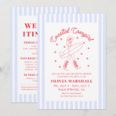 Kustcowgirl Bachelorette Weekend Route Kaart (Voorkant / Achterkant)