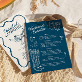 Kustcowgirl Bachelorette Weekend Route Kaart