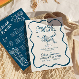 Kustcowgirl Bachelorette Weekend Route Kaart