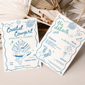 Kustcowgirl Bachelorette Weekend Route Kaart