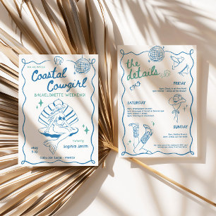 Kustcowgirl Bachelorette Weekend Route Kaart