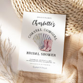 Kustcowgirl Elegant Vrijgezellenfeest Kaart