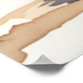 Kustcowgirl - Op het strand Poster (Hoek)