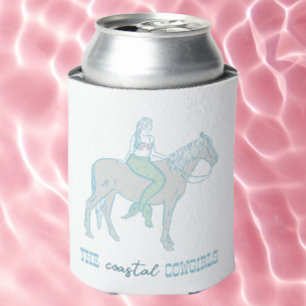 Kustcowgirl Zeemeermin vrijgezellenfeestje Blikjeskoeler