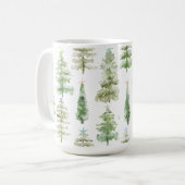 Kustdennen gekroond met zeesterren koffiemok (Voorkant links)