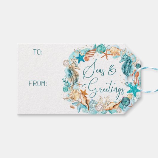 Kustdieren en -ZEEEN vanaf Cadeaulabel (Voorkant (Horizontaal))