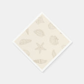Kustdiner Sandy Taupe Servet (Hoek)