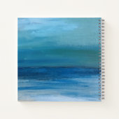 Kustdoorbaaien met fijne kunst notitieboek (Achterkant)